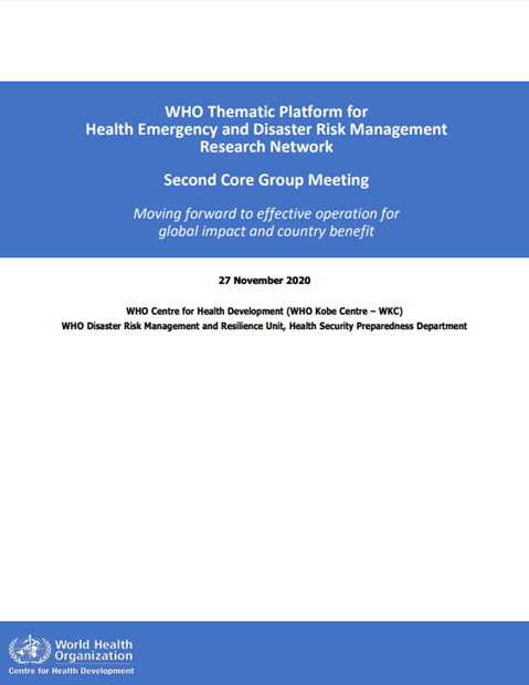 The 2nd Core Group meeting