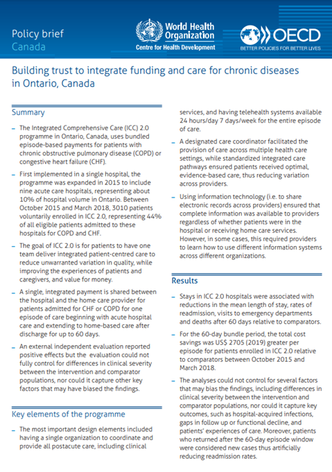 Canada case study